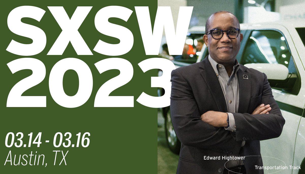 CEO & President, Edward Hightower, will be on location at #SXSW2023 in Austin, TX as a speaker on the Transportation Track. #WorkForIt #RIDE LEARN MORE: bit.ly/3EpQsZk