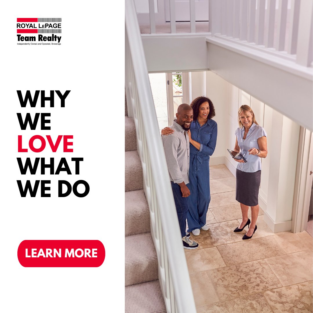 Real estate is a uniquely rewarding industry. Home is where you relax at the end of the day. It’s where you get to start a life, a family, or maybe your very own business. 🏡

It’s an incredible experience to learn about you and your story while helping you achieve your goals.