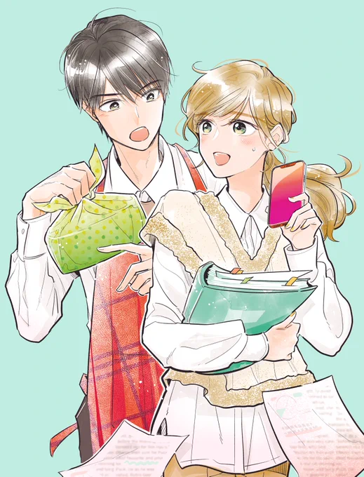 #わたしのお嫁くん Kissに最新話のってます。巻頭カラー&ドラマ化お知らせページもあります山本、今まででいちばん嫁してます!! 