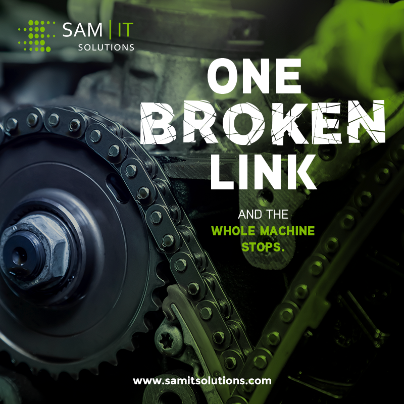 SamTsolutions's tweet photo. A weak component in your supply chain can bring your entire operation to a halt. Don't let anything compromise the security of your systems and data. 
For the smooth operation of your business, SAM IT Solutions can help you identify and address potential supply chain vulnerabili https://t.co/PAcguU6XhH