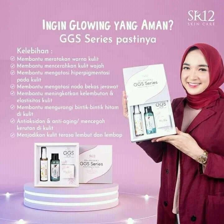 GGS series SR12 bikin wajah mulus dan licin ✨

Pori pori besar jadi merapat 
jerawat jadi kabur
noda hitam bekas jerawat jadi pudar
Bahkan flek hitam akibat cream abalabal bisa hilang 

SR12 sudah menciptakan produk yang luar biasa manfaatnya 🤗

#GGSseriessr12
#Cantikglowing