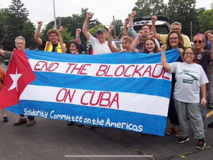 Último domingo de febrero 🟰 Caravanas contra el bloqueo en varias ciudades del mundo tendiendo #PuentesDeAmor. 

Únete, participa y comparte tu apoyo a esta justa causa por las familias de Cuba 🇨🇺.

#MejorSinBloqueo 
#JuntosXCuba