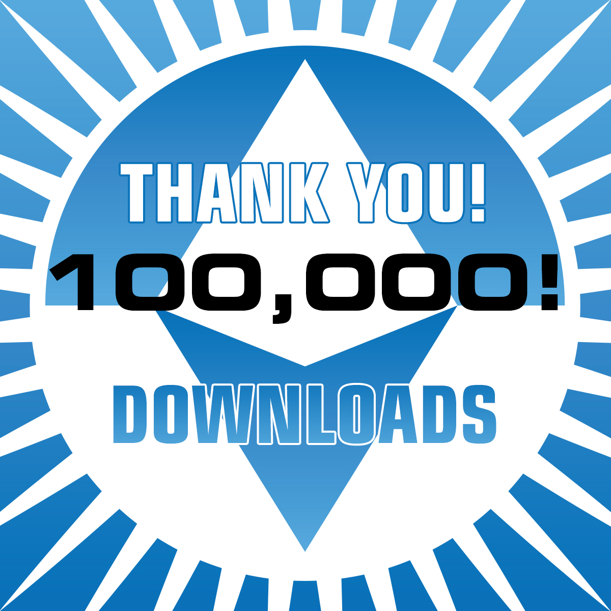 Station151's tweet photo. WOW! Achievement unlocked. 100,000 downloads since Dec. 6th. Holy cats! If you gave Station 151 a listen, even if it was just a single episode, you helped us get to where we are today. We can't thank you enough. #Podcasts #ScienceFiction #AudioDrama  https://t.co/lcH05RNftk https://t.co/OMvLfpwrqA
