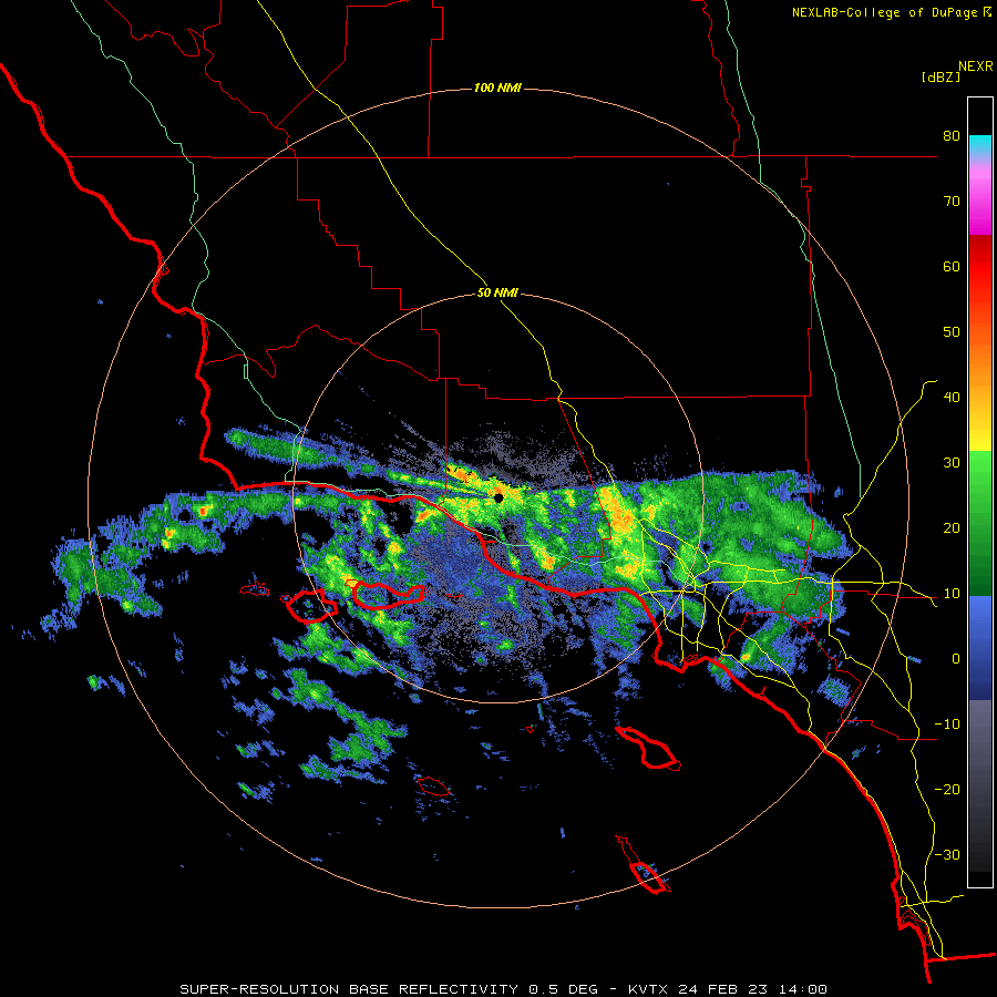 Vortix code red on twitter the main concern today for the los