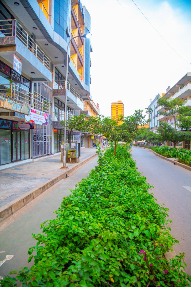 KCCAUG's tweet photo. The #KlaSmartCity Non Motorised Transport Corridor along Luwum Street looks awesome.
- The green😍
- Bicycle lanes 👍🏿
- Bicycle racks👍🏿
- Resting benches👍🏿
- Pedestrian walkways👍🏿

#ForABetterCity https://t.co/scpWPgsULJ