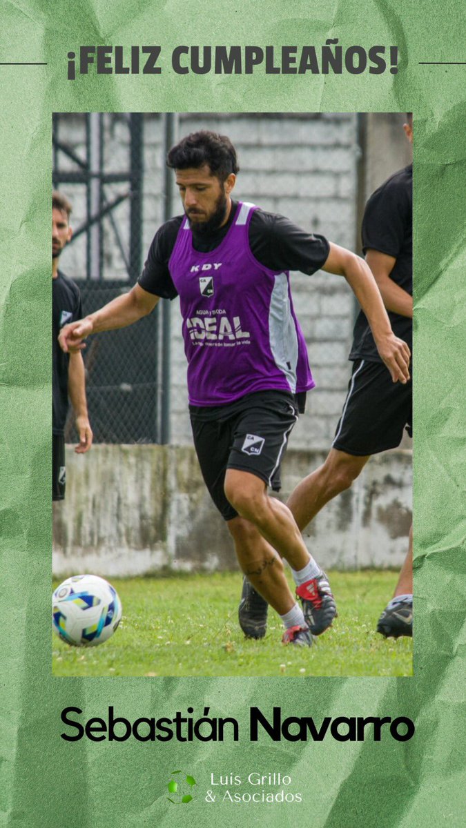 LGyAsoc's tweet photo. ¡Feliz cumpleaños, Sebastián! 🥳

El volante del #TEAMGRILLO y Central Norte de Salta está cumpliendo 35 años. https://t.co/zRJhlBbKzx