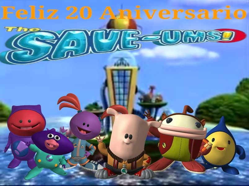 Camelo2017's tweet image. Un día como hoy,se cumplen 20 años del estreno de Save-Ums!y de mi parte hice esta imagen. Espero que les guste y Feliz 20 Aniversario Save-Ums!
#SaveUms #RicardoSorondo @MaytheGuedes @AponteBeca @mecheprato #EzequielSerrano @GonzSmoker #DiscoveryKids