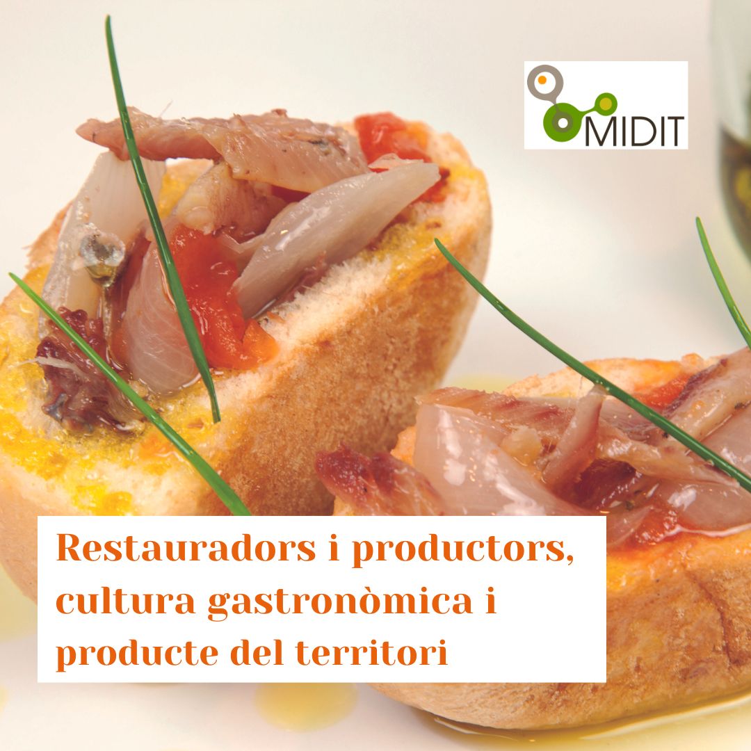 FundacioAlicia's tweet photo. Acompanyem als restauradors i productors de l’Hospitalet de l’Infant, Vandellòs, Tivissa i Pratdip per posar en valor la seva cuina i vinculació amb els productes del territori. @midit2020

#fundacioalicia #midit2020 #midit #territori https://t.co/msDxWaji9P