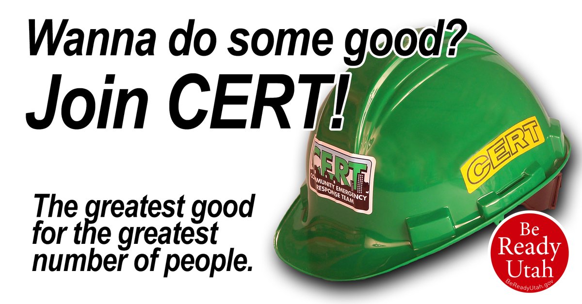 Utah.gov on Twitter "RT BeReadyUtah Prepare to help your community