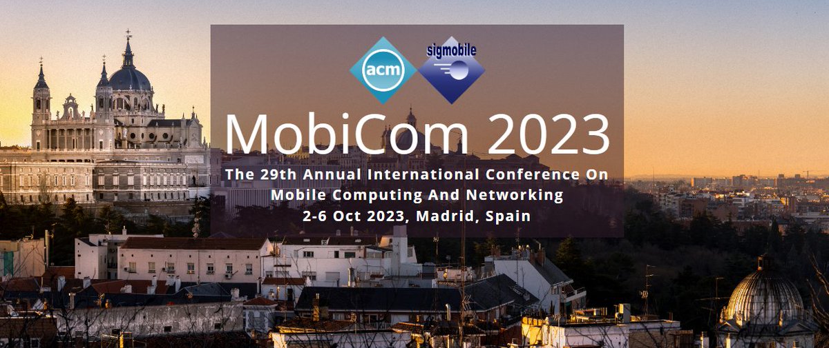 NetworkedSystem's tweet image. Dear colleagues, you are cordially invited to submit your #workshop and #tutorial proposals to #ACM #MobiCom &apos;23. The proposal submission guidelines can be found at sigmobile.org/mobicom/2023/w…

#cfp