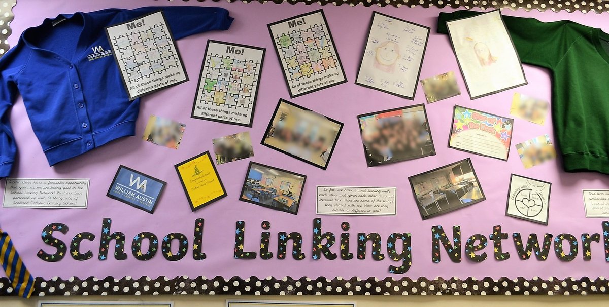 WilliamAustinJS's tweet photo. Jupiter class are looking forward to meeting again with St Francis from St Margarets Primary School! We are half way through the year & have had a great time so far. Here is a wonderful display they created. @Linking_Network
#schoolslinking #LutonLinking #Phase1Complete https://t.co/8fCcn2bl8t