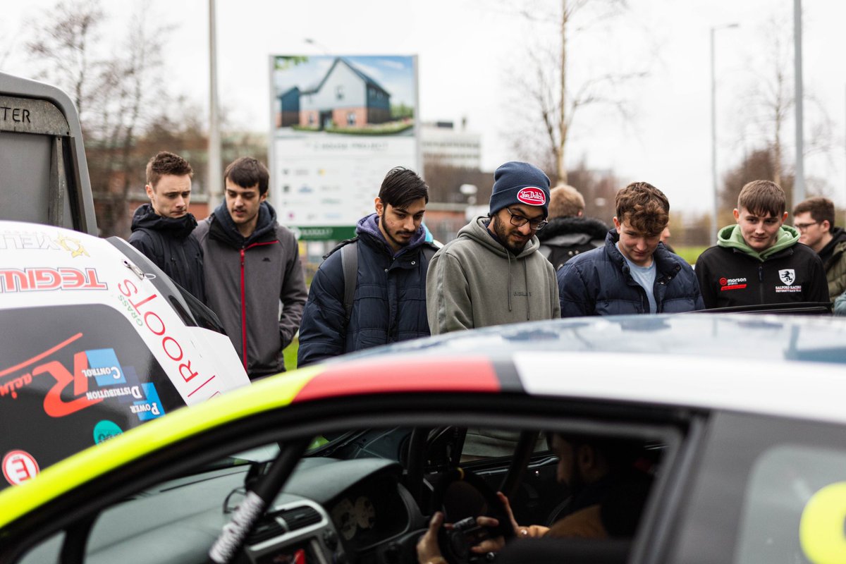SalfordRacing's tweet photo. It’s never a dull day at Salford Racing. 

We strive on teaching our team members about STEM &amp; Motorsport opportunities after they finish their studies.  

Thanks again to @pdc_racing for helping us achieve this! https://t.co/UJjLaqOEcN