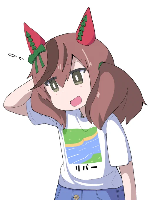 #33日ネイチャチャレンジ#ナイスネイチャ#ウマ娘 24日目『私服カワッ!』なネイチャ 