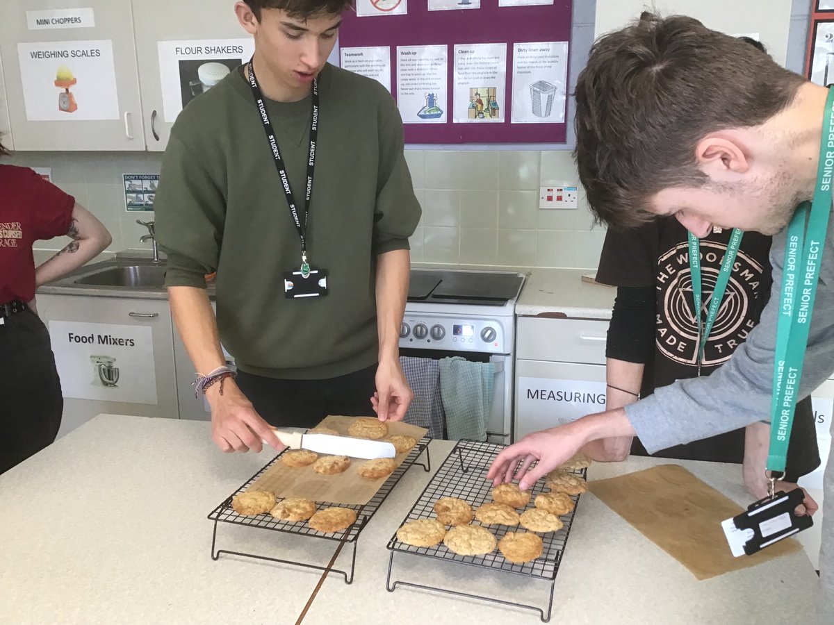 abgacademy's tweet photo. Look at these happy, smiley faces! Cookies, pizza, pasta and noodles - what else could you possibly want on a Friday? #winningatlife #unichef #belief #character https://t.co/wmX5fQ7ao1