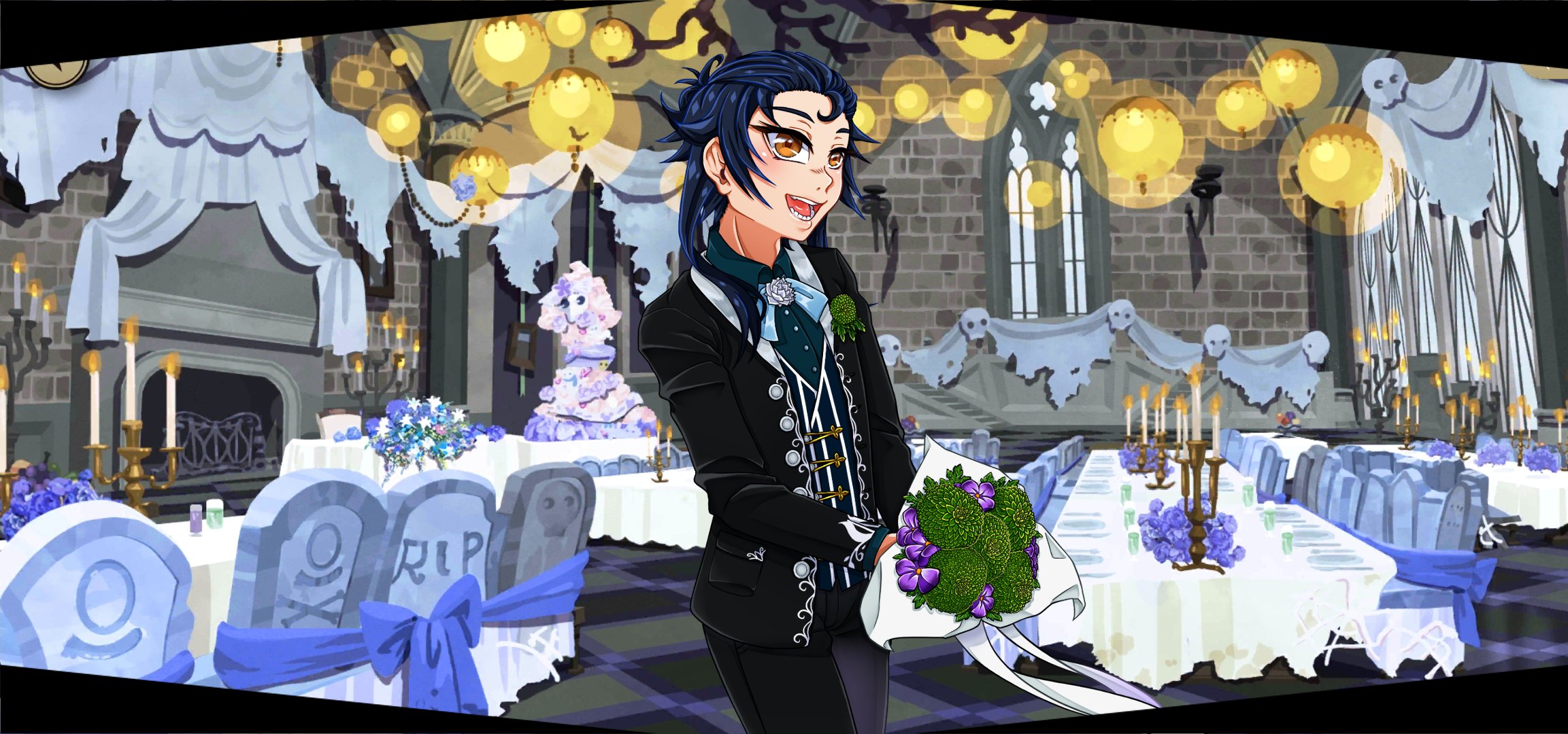 Extra. A Ghostly Marriage!? - Chapter 1 - YukimiSou25 - Twisted-Wonderland  (Video Game) [Archive of Our Own], image size:2305x1080