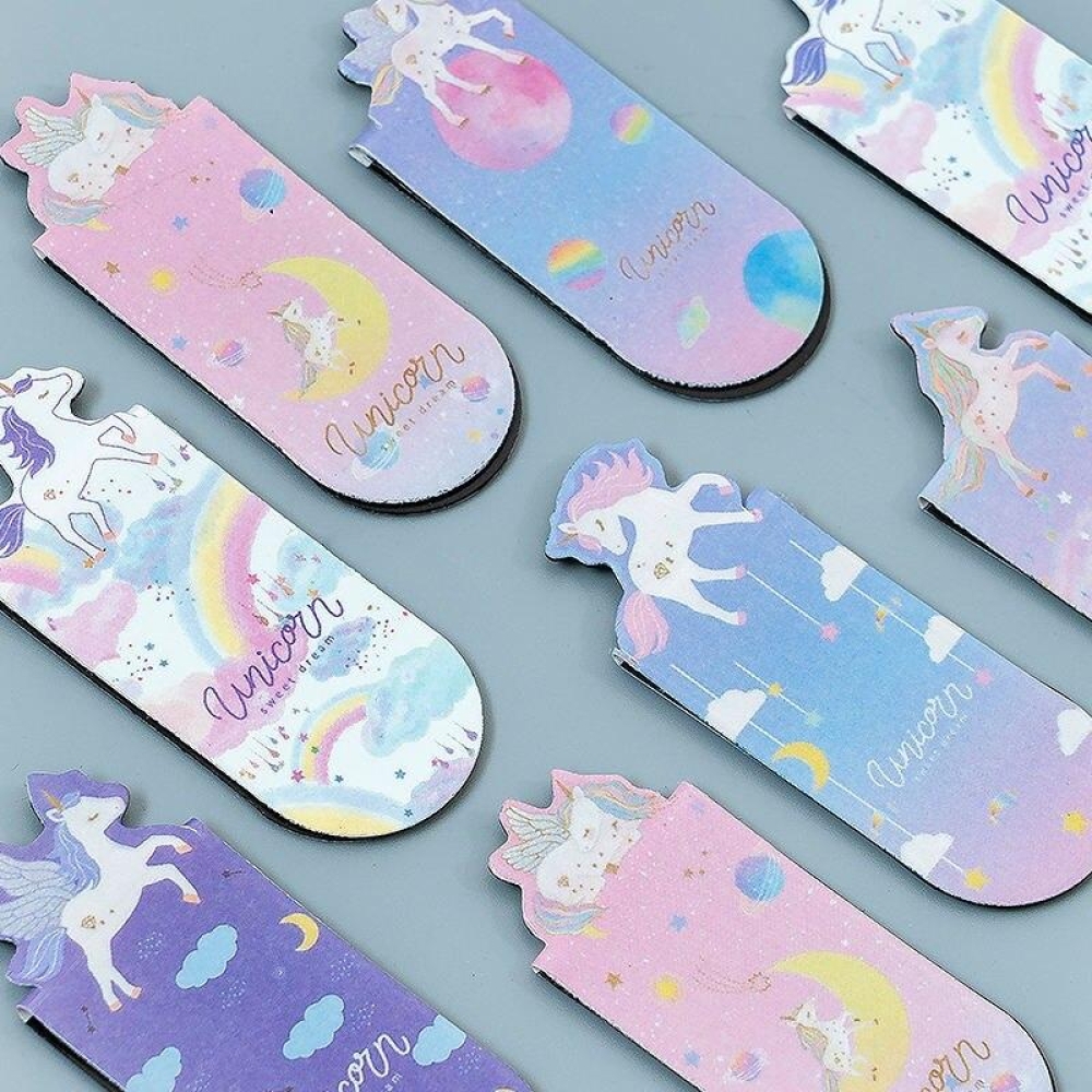 3 Pcs/Set Kawaii Unicorn Magnetic Bookmark #unicorndreams #unicornworld unicornuniversity.shop/3-pcs-set-kawa…