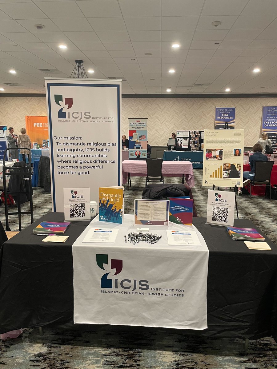 ICJSBaltimore's tweet photo. Christine Gallagher, @ICJSBaltimore program director for teachers &amp; schools, is at #mscss23. She's presenting at 11:45 am on "Dialogue Across Difference: Religious Literacy in our Curriculum," Session 4, Brandywine Room. https://t.co/pJLqS3oXTU