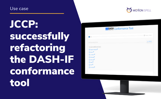JCCP Project: refactoring the #DASH-IF #conformance tool, an indispensable tool to validate #MPEG-DASH content against various specifications such as ISO/IEC 23009-1👉 You want test this online tool and learn more about it? click here: motionspell.com/2023/02/06/jcc…
cc <a href="/fraunhoferfokus/">Fraunhofer FOKUS</a>