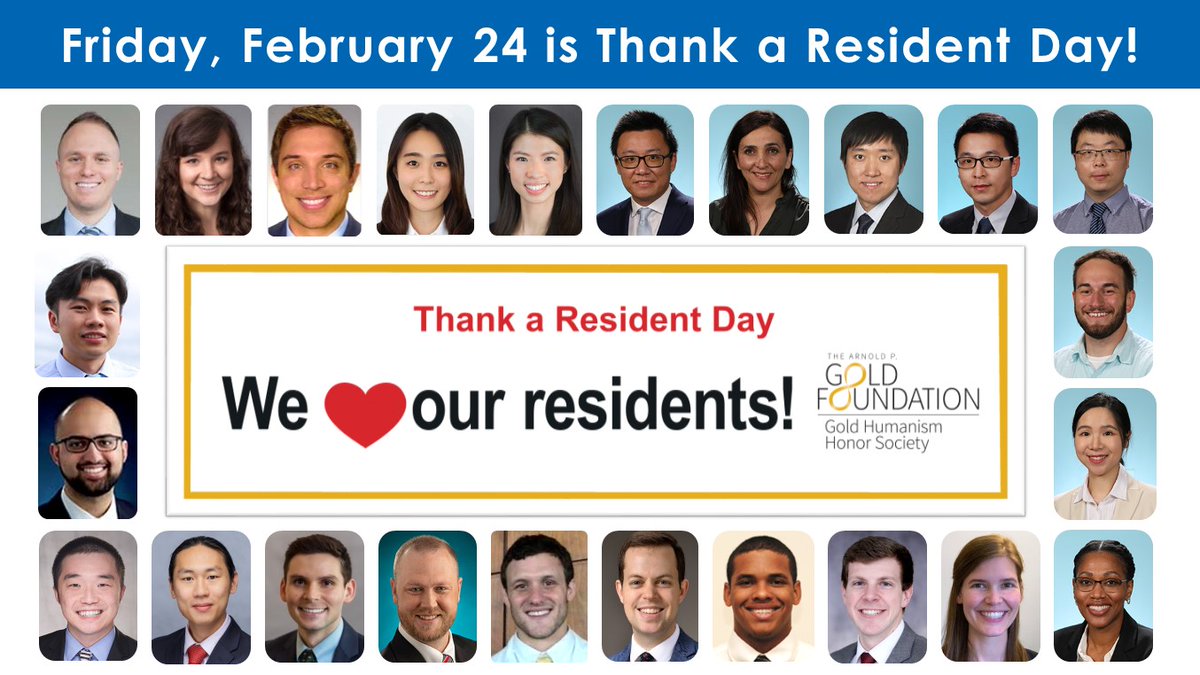 WashUMedRadOnc's tweet photo. Our residents are AWESOME! 
We are so grateful for you and the care &amp; expertise you bring to patients @SitemanCenter! 🙌🌟🎉

@GoldFdtn #thankaresidentday #match2023 #radonc #MedEd #MedPhys https://t.co/Qe5zhs0BJL