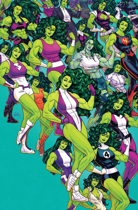 Invisible Woman - FANTASTIC FOUR (2018-2022) #47Wasp - WASP (2023) #1Black Widow - AVENGERS FOREVER (2021-2022) #2She-Hulk - SHE-HULK (2022-) #4 