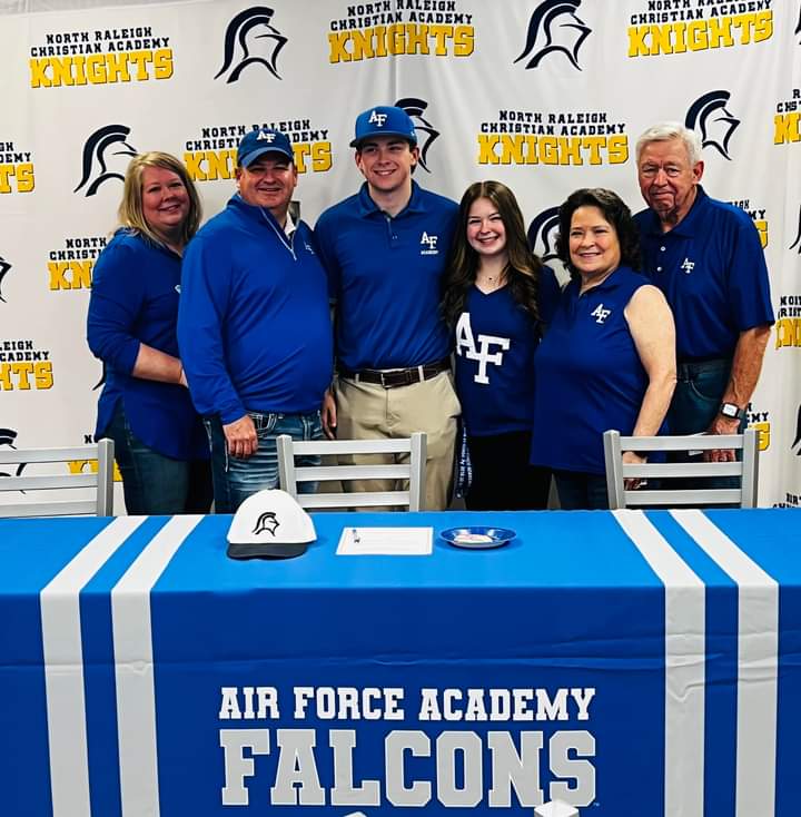 North Raleigh Christian Academy Baseball (@baseballnrca) on Twitter photo NRCA Baseball would like to congratulate <a href="/karson_knox/">Karson Knox</a> on his commitment to serve our country and to play baseball for the Air Force Academy!!! We are proud of your accomplishments and wish you all the best. NRCA Baseball would like to congratulate <a href="/karson_knox/">Karson Knox</a> on his commitment to serve our country and to play baseball for the Air Force Academy!!! We are proud of your accomplishments and wish you all the best.