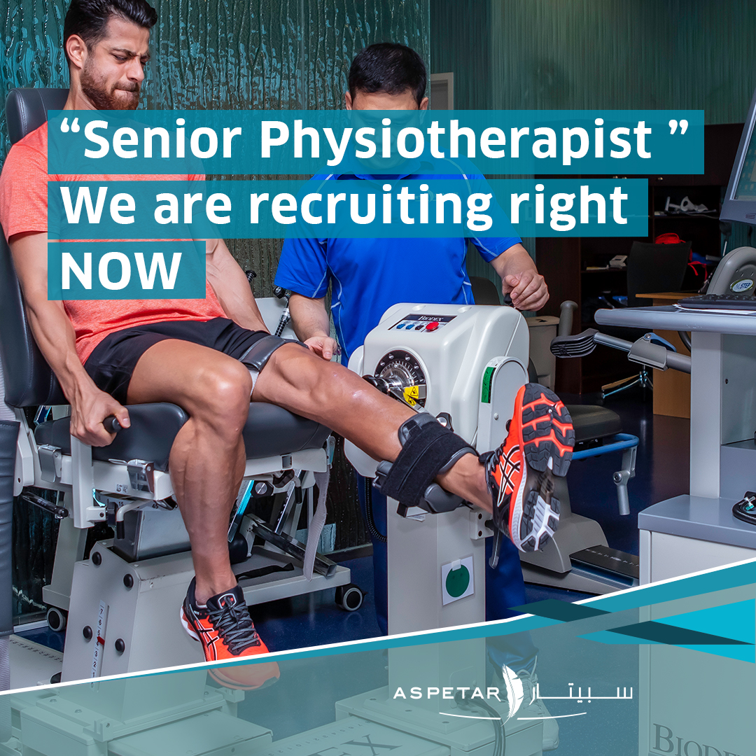 Aspetar's tweet photo. Sport Physio, you want to be part of Aspetar Family! We do have some opportunities available

👉 Senior Physiotherapist 👈

Apply to Join Our Family!  👉 https://t.co/46KoFr5F3q https://t.co/tVr7jPThdd