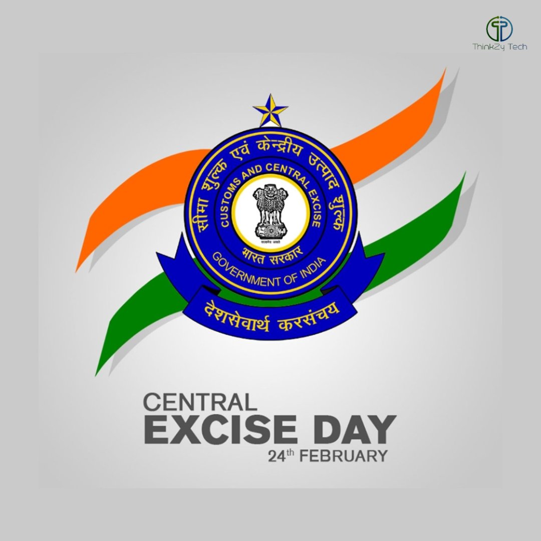 ThinkzyTech's tweet photo. Central Excise Day...

#central #centralexcise #centralexciseday #excise #day #todaypost https://t.co/dfXJ1pZBip