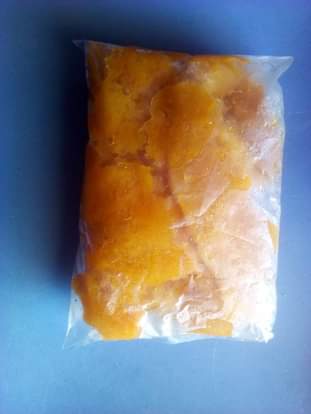 FRESH NUTRITIOUS FRUITS IN THE MOUTH - Get yourself a 150g packaged fresh delicious natural frozen sliced mango fruit at only K3, to buy/delivery text/call on +260979997382.