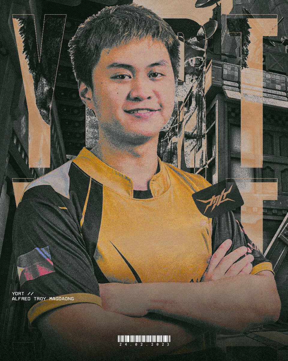 OfficialMLTesp's tweet photo. Our next pick gonna leave you amazed. From the land of love, light and laughter. You may hide anywhere on map but his recons will always find you. We would like to present you our initiator specialist 'Alfred "YORT" Magdaong'. Hide, because if he finds you, he will hunt you down. https://t.co/cslLU8PLLi