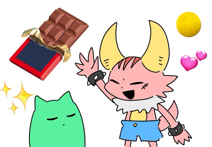「チョコレート 板チョコ」のTwitter画像/イラスト(新着)｜3ページ目