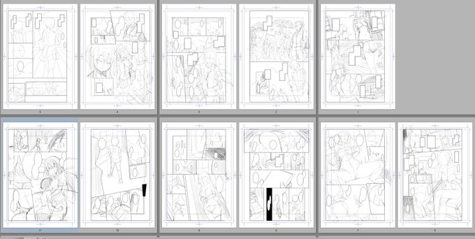 練習196回目
・ネーム模写練習 