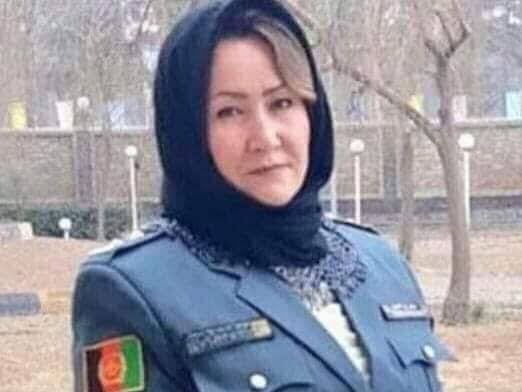 Saalssall's tweet photo. Alia Azizi, a Hazara policewoman, was arrested by the Taliban 1.5 years ago. But there is no news of her since then. Hazara women made the largest group in the police and military forces during the republic. Alia must be released immediately. #StopHazaraGenocide https://t.co/LWXhxav6S7