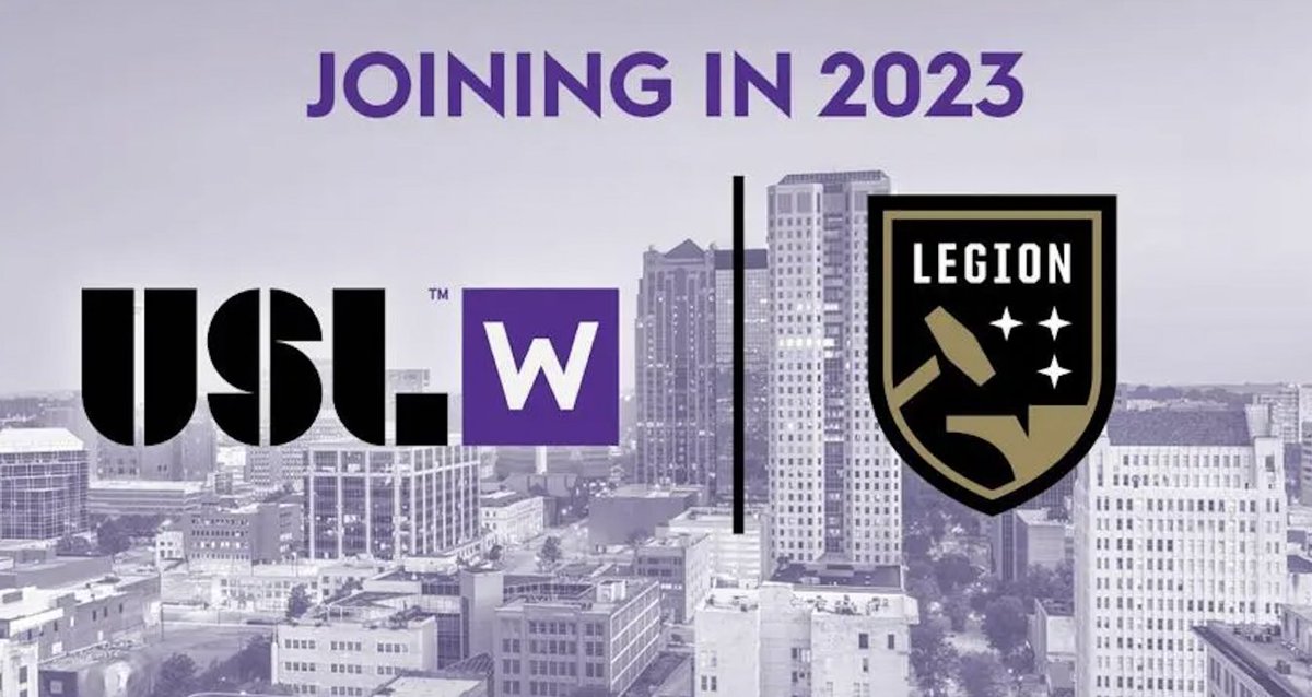 Exciting news for soccer fans! Birmingham @bhmlegion is forming a women's team to join the @USLWLeague. More info via @now_bham. bit.ly/3Y0bqVB