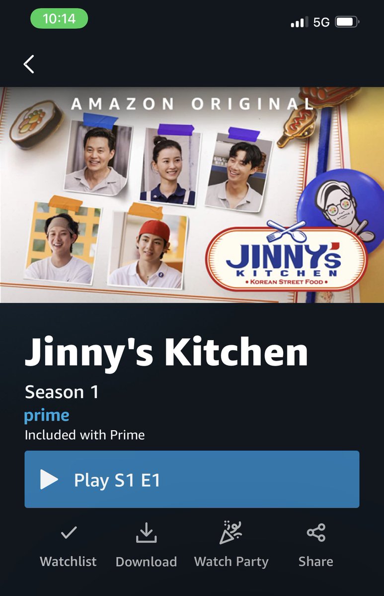ives1979's tweet photo. Finally saw it on my end ✌️💟💟💟 huhu but I’m still in a team meeting 😭😭😭                                                         JINNYS KITCHEN WITH V TODAY
#JinnysKitchen #서진이네 #김태형 #뷔 #V
#TaehyungOnJinnysKitchen https://t.co/rOjWtdmuka