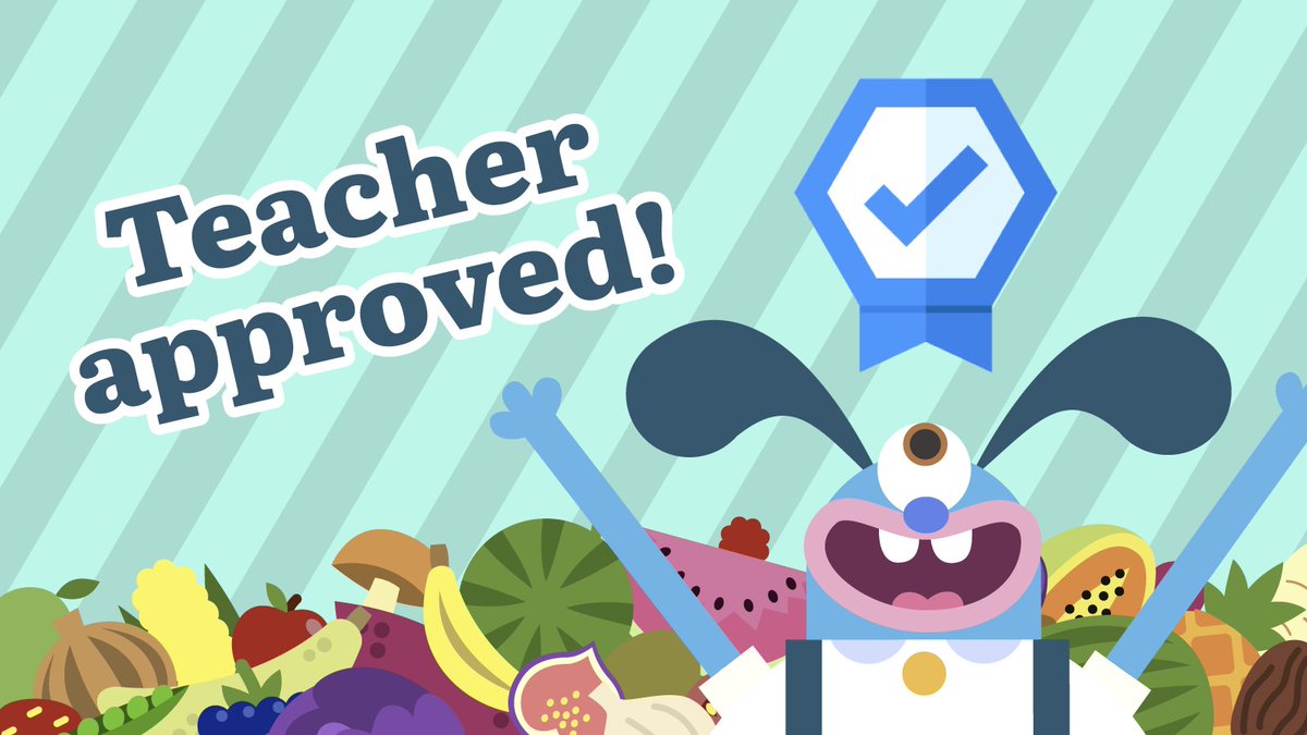 TeachMonsters's tweet photo. #TeachYourMonster #AdventurousEating is officially Teacher Approved on #GooglePlay! 🎉 Download now on #Google: https://t.co/KZmGokOPxE🥦🍅 #teacher #education #learning #fussyeating https://t.co/t6S6UIbFh6