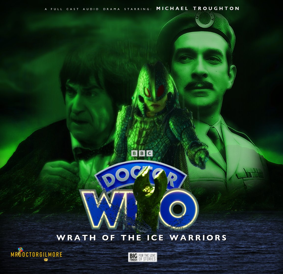 MrDrGilmore's tweet image. #doctorwho #2nddoctor #michaeltroughton #nicholasbriggs #daleks #bigfinish @bigfinish  @bbcdoctorwho #icewarriors #beyondwargames