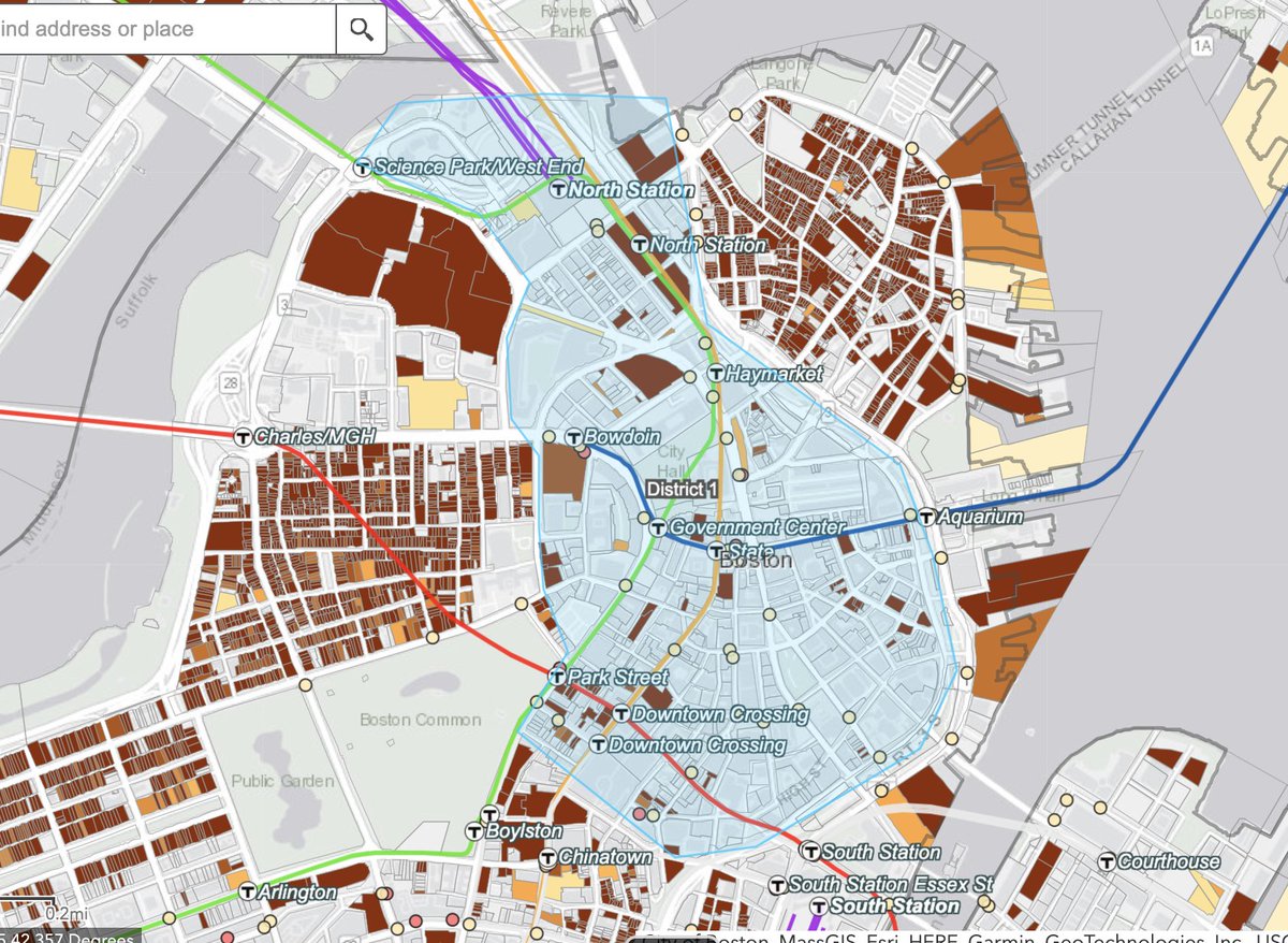 Having such a large portion of Boston's most central, walkable, transit-accessible, job-dense areas be practically devoid of residents is one of Boston's less obvious urban planning disasters.