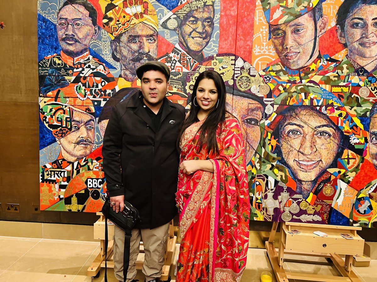 AminaArtAnsari's tweet photo. The ACTAs at The Mayfair Hotel - Feb 2023

Heroes! Naughty Boy Pakistani-British DJ, aka Shahid Khan and Sagar Radia, Indian-British actor with the artist, Amina Art Ansari. @naughtyboymusic @sagarradia @WendyFaux @britisharmy @EEACTA #naughtboy #sagarradia #aminaartansari https://t.co/qVAExBjq2B