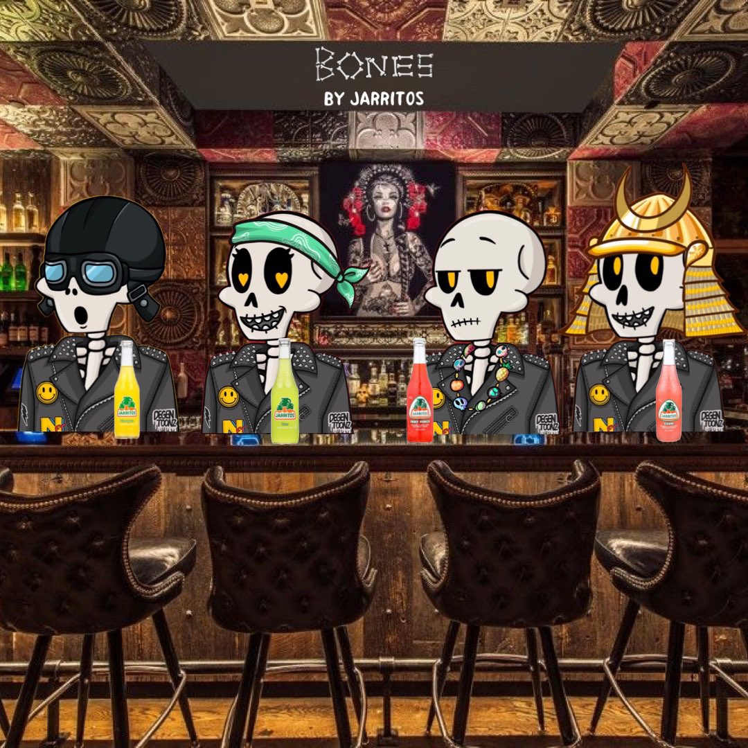 Cyber__Vikings's tweet photo. GM⚡️It’s a @Jarritos Friday in the Bones lounge! #everybodyiswelcome
Pick your favorite and have an amazing weekend! 🦴☀️💀
#NFTNYC2023 🍍🍓🍊🍋 https://t.co/UoWmbhCDWn