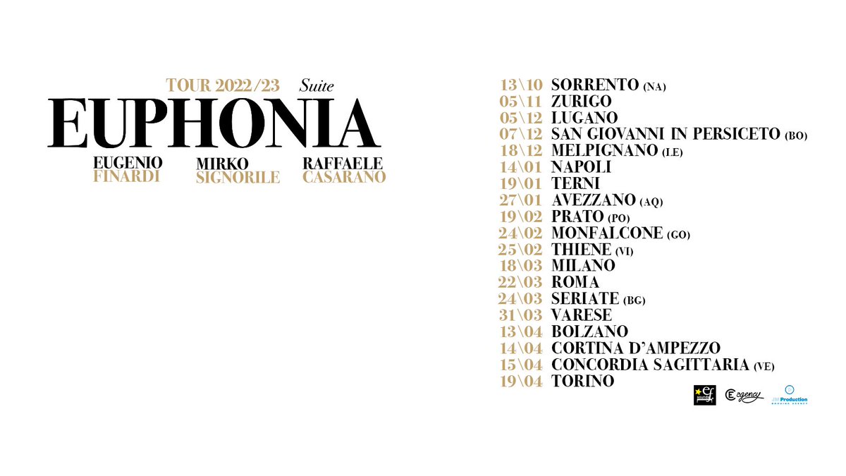 Eugenio Finardi il Tour