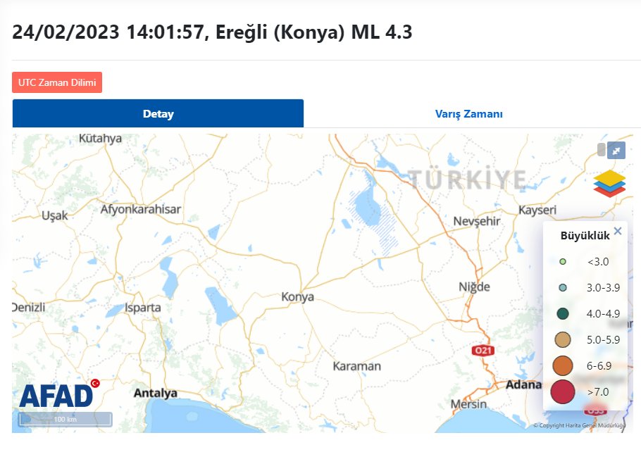 Bosnammcom's tweet photo. 📌Konya'daki depremin merkez üssü Ereğli olarak açıklandı.
- Ayrıntılar için;
https://t.co/FgbrdK2Qwd https://t.co/jWDfShkL2V