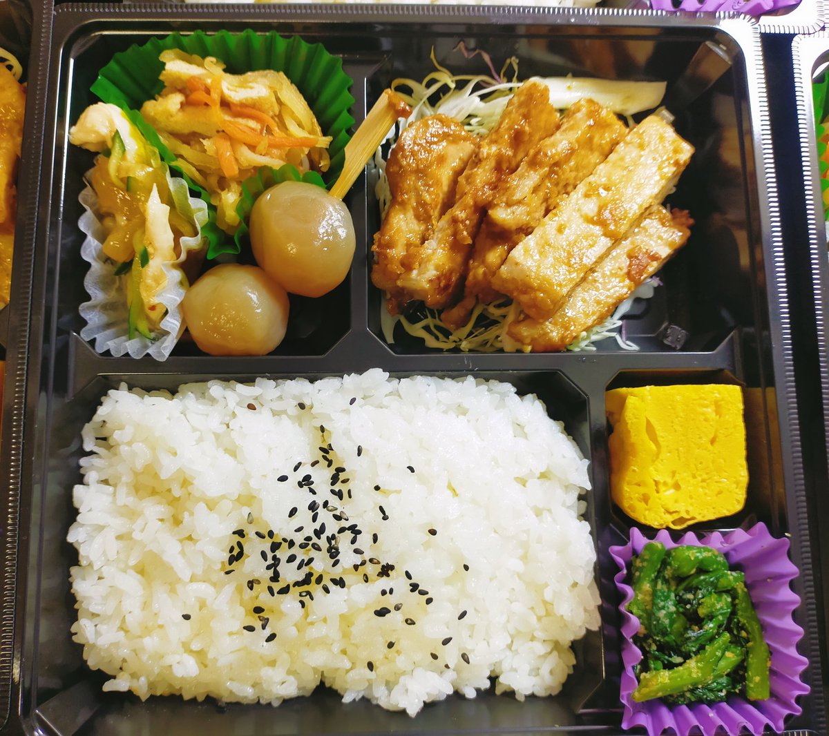 makanaiya49's tweet image. #2023年2月23日（木）
#祝日なのでお休みです
#定休日
#ご予約お弁当
#牛すき煮弁当
#豚ロース生姜焼き弁当
#お弁当
#テイクアウト
#宮町商店街振興組合
#お弁当記録
