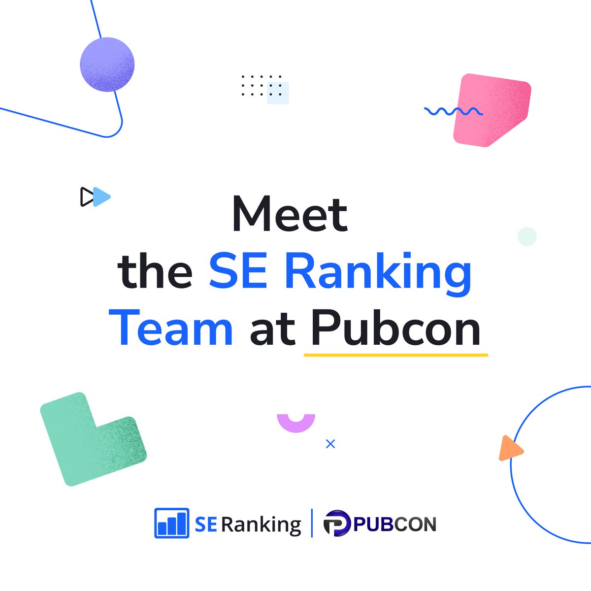 SERanking's tweet image. We’re headed to #Pubcon in Austin next week, and we can&apos;t wait to see you there! Who else is planning to attend the event? Let’s connect at stand #115 and talk all things SEO! 😎