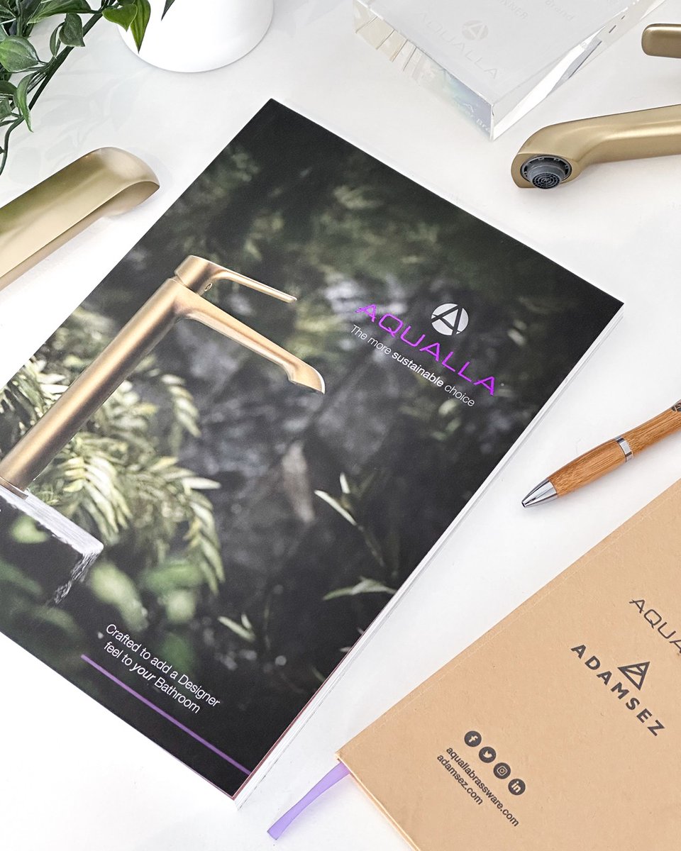 Aqualla__'s tweet photo. 🎉EXCITING NEWS! Your new Aqualla brochure is now available!

Download now
https://t.co/sJ3vcvufqp

#Aqualla #AquallaatHome #sustainability #greenbusiness #ethicalbusiness #brassware #bathroominterior #taps https://t.co/HRC9TjLGUY
