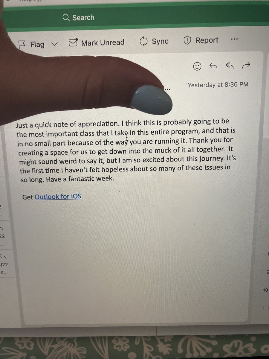 Saving this one for days I need it 🥹🥹 I am beyond proud of this group of students who are vulnerably challenging the systems of power, privilege, and oppression that impact our clients everyday!