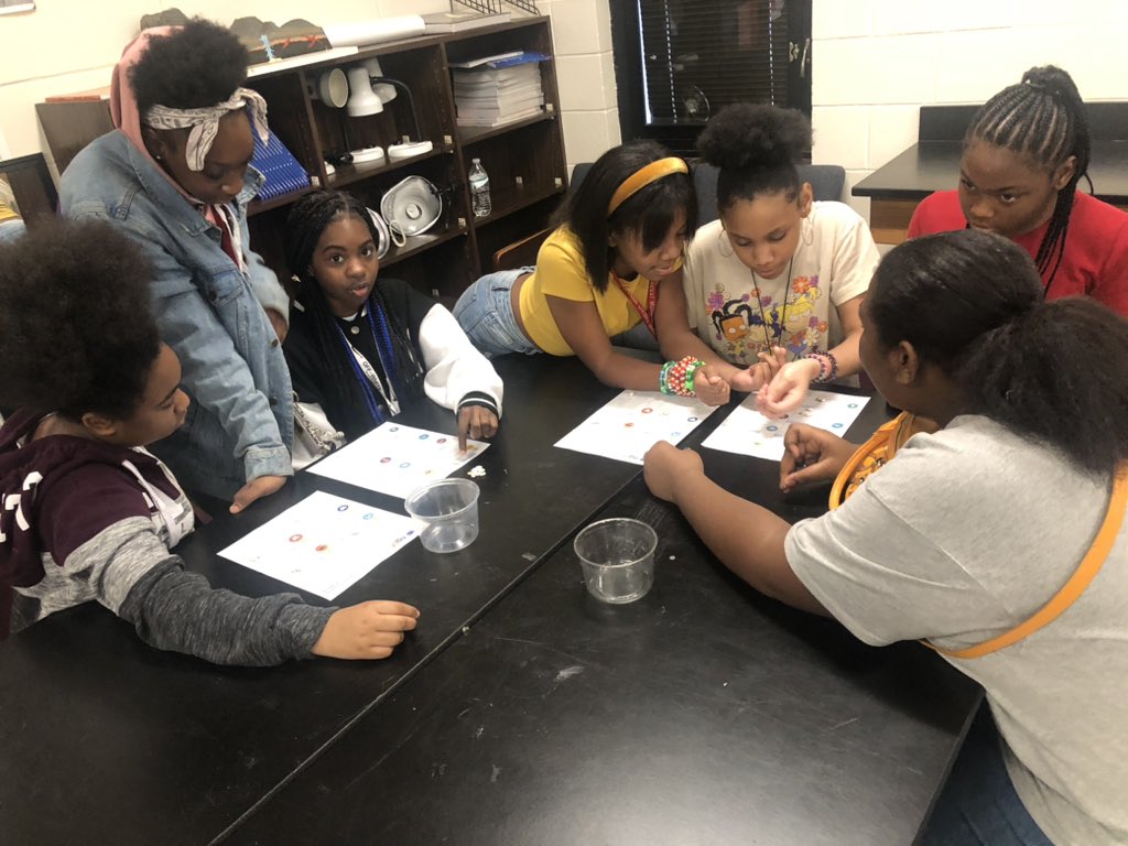 kmclay's tweet photo. Empowered Girls spend wisely🤑🤑 Club Day today focused on financial literacy; young ladies played the Bean Game deciding how to spend their beans. We learned quickly what we can go without! @spmeagles https://t.co/KuEOWlqs5K