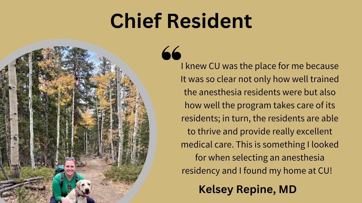 As we celebrate all our residents, a loud shout out to chief resident, Kelsey Repine, MD. Thank you for your service, your sacrifice, and your unwavering commitment to your patients. All our trainees benefit from the example you set - Thank You! #thankaresidentday