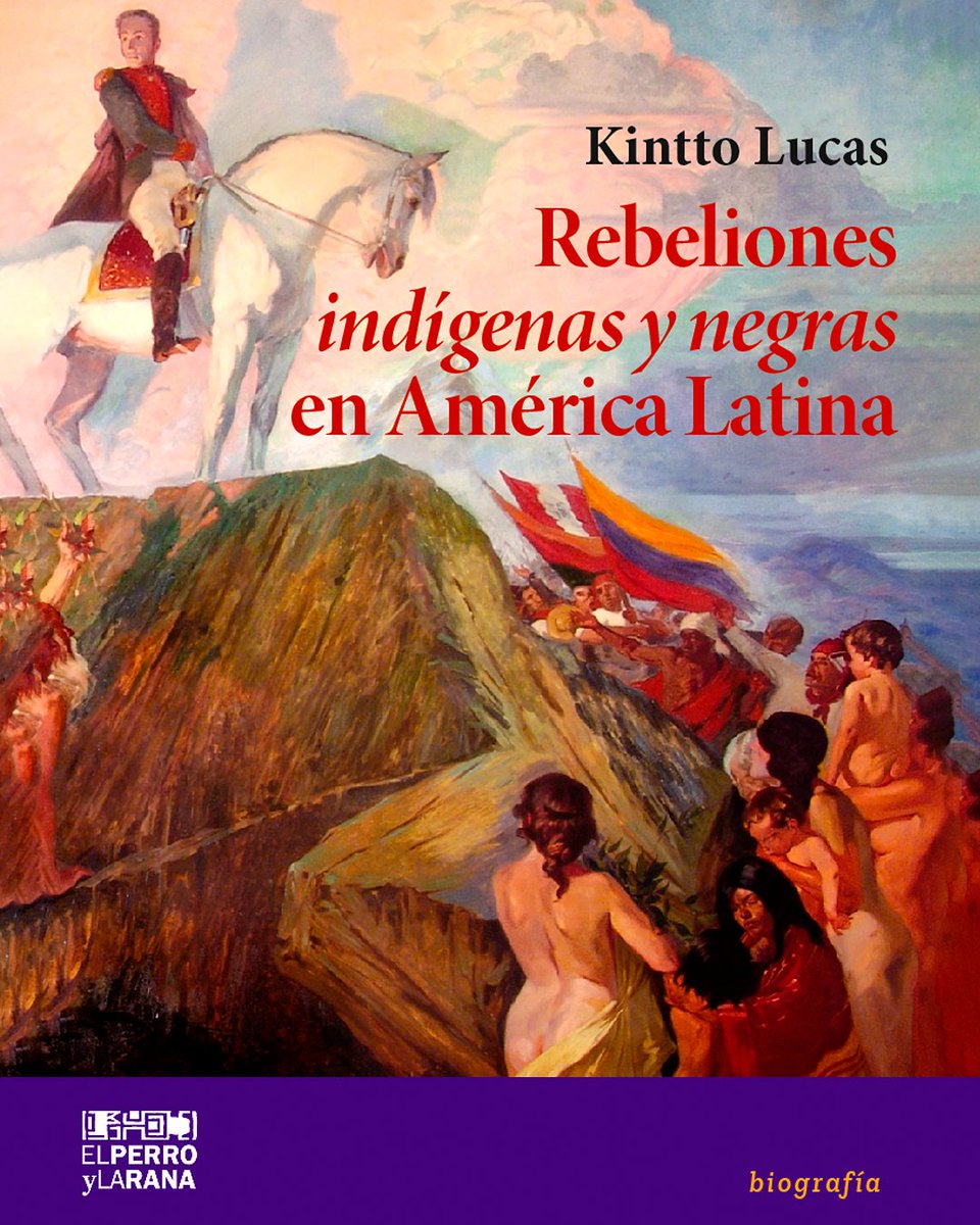 'Rebeliones indígenas y negras en América Latina', de Kintto Lucas, un excelente libro que relata la lucha de nuestros ancestros contra la invasión, hace cinco siglos. Orgullosos de la herencia combativa que corre por nuestras venas. ==> bit.ly/3ILspp9