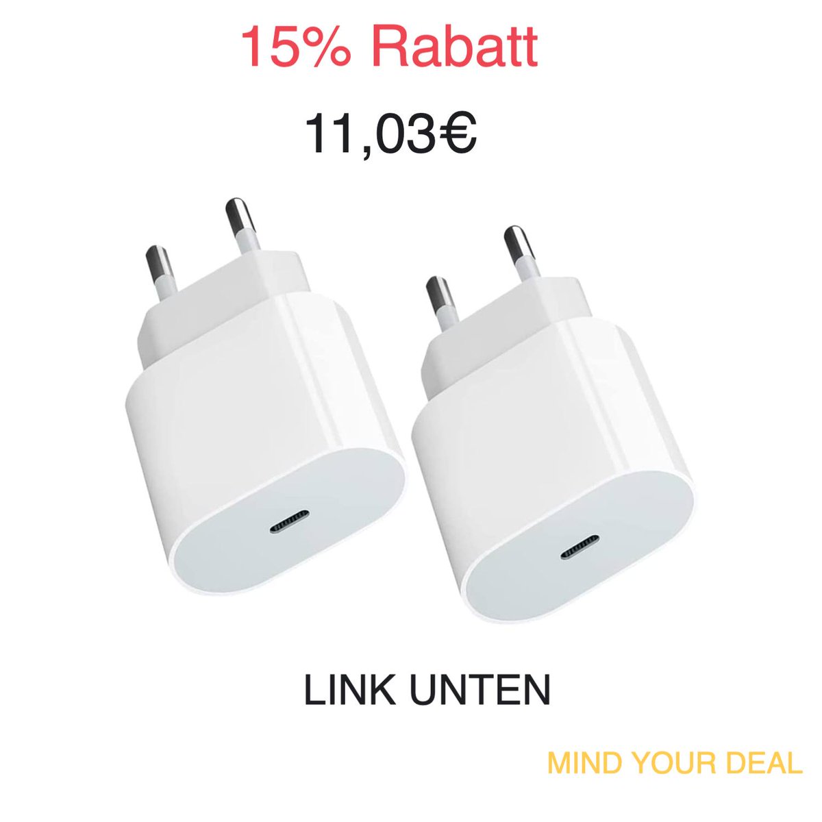 SurfingIndex's tweet photo. 11,03€ (15% Rabatt) auf das ARINTUL iPhone Ladegerät 2Pack 20W【MFi Zertifiziert】
Amazon Angebote (Affiliate)- https://t.co/ROPiOzvfwa
#amazonangebote #angebote #berlin #germany #deustchland #deustch #like #follow #charger #iphone #iphonecharger #ladegerät #tech #gadget https://t.co/5mR7isEzir