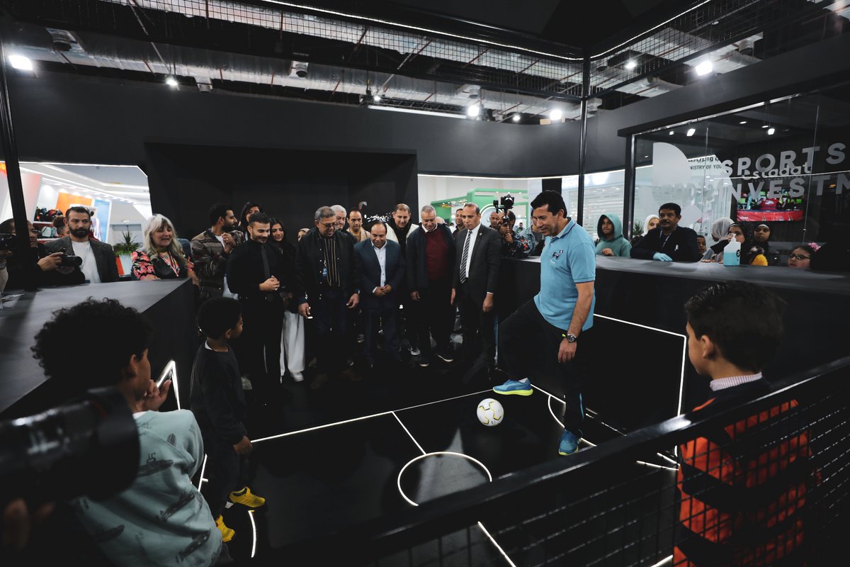sportsunitedEg's tweet photo. 📸 مشاركة رياضية مميزة للدكتور أشرف صبحي وزير الشباب والرياضة بأنشطة جناح برزنتيشن سبورتس اليوم في 2023Sports Expo ▫️▪️
#Presentationsports
#SportsExpo
#BreakYourRecord
#اكسر_رقمك https://t.co/FeRxQyVNpG